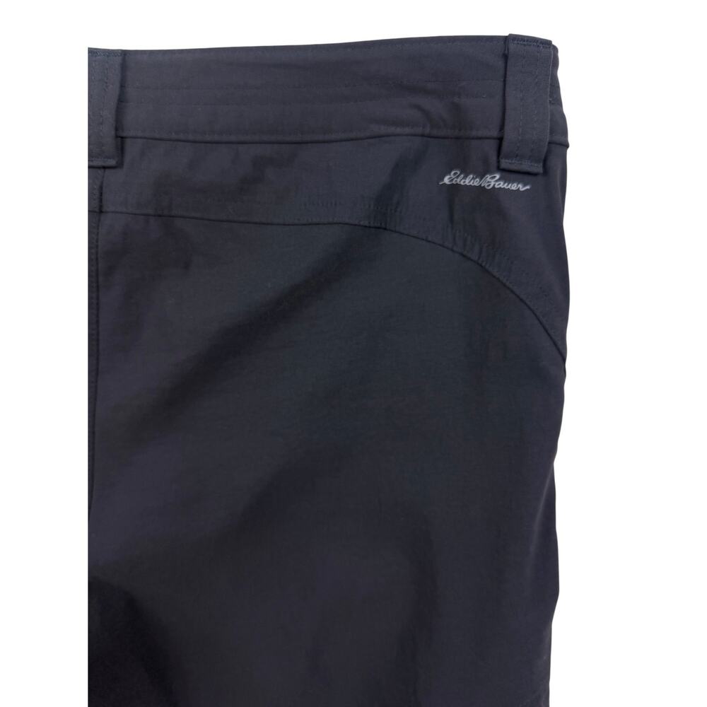 Eddie Bauer First Ascent Guide Pro Hiking Capris Womens 6 Black Cinch Hem - Picture 14 of 16